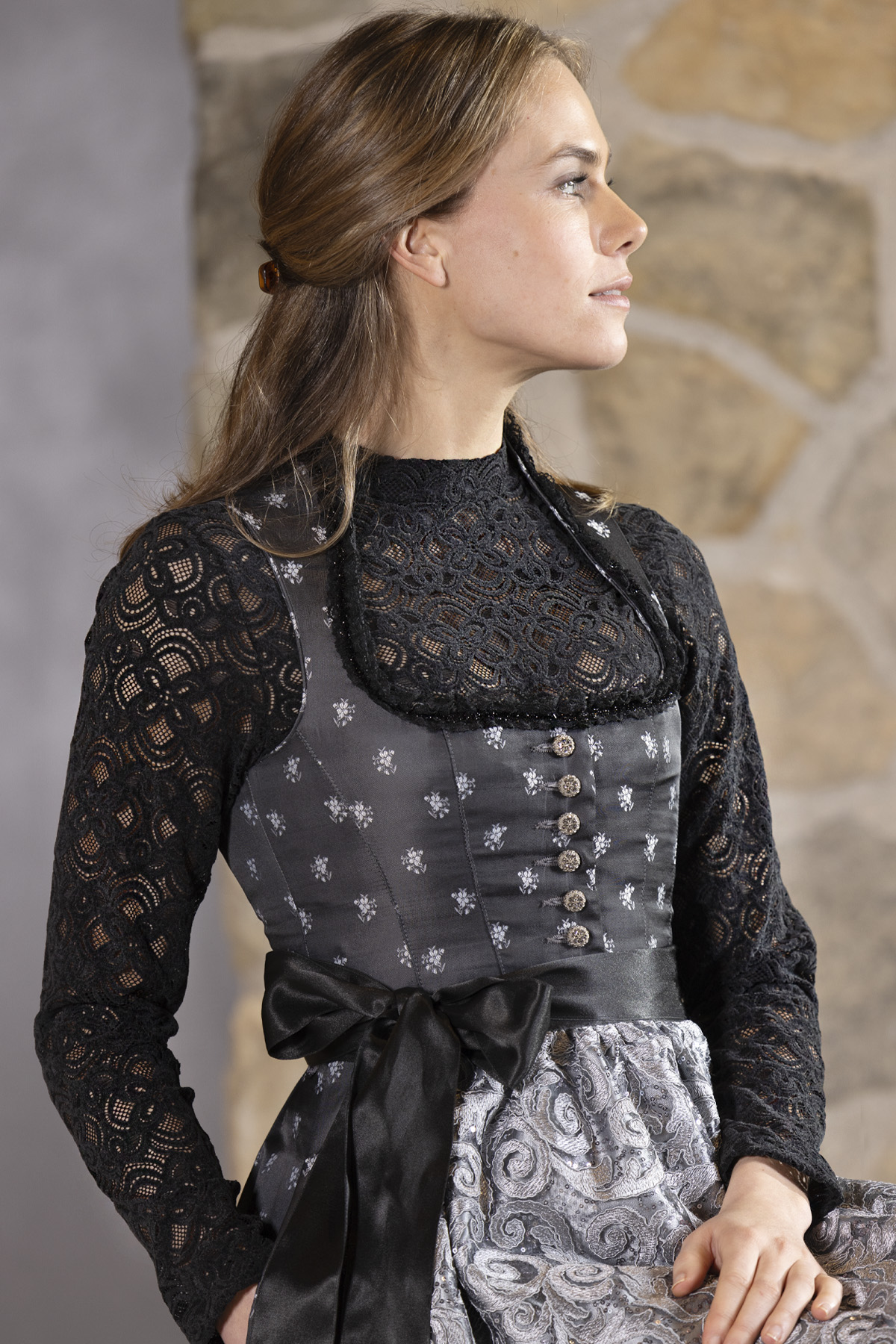 Nina Von C. Dirndl Bluse, langarm